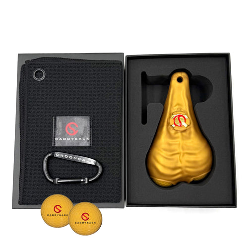 Golf Sack Brass Balls Limited Edition Golf Ball Holder